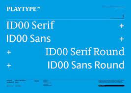 Пример шрифта ID00 Serif
